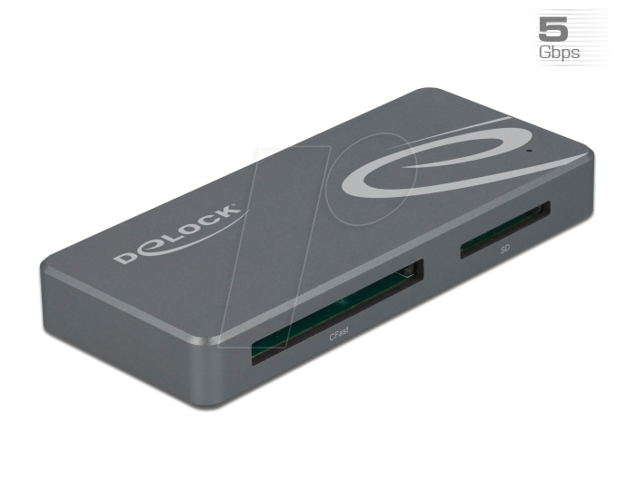 4043619917549 - DELOCK 91754 - USB Type-C™ Card Reader + USB Hub mit Typ-A und USB Type-C™