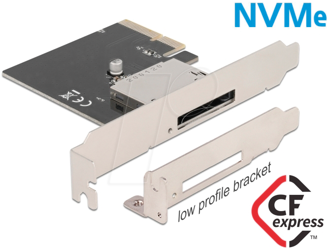 4043619917556 - DELOCK 91755 - PCI Express Karte zu 1 x extern CFexpress Slot