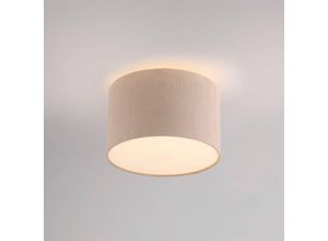 4043689005924 - Deckenleuchte DURO 1 x E27 10W Cord Schirm sandfarben Ø35cm