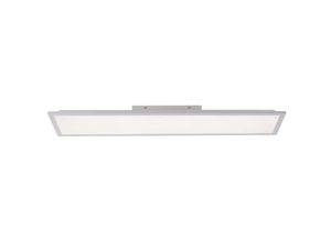 4043689007973 - Deckenleuchte Aufbaupanel Wohnzimmerlampe LED Alu weiß Deckenlampe Büro L 100 cm