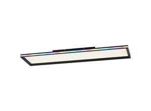 4043689011437 - LED Deckenlampe Deckenleuchte Wohnzimmerlampe Tageslichtlampe Esszimmerleuchte Kunststoff weiß dimmbar Fernbedienung CCT RGB Memory 43W 2300Lm