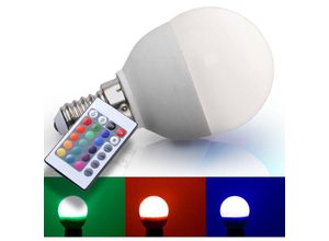 4043689918378 - Paul Neuhaus - E14 led rgb 35 Watt Leuchtmittel Birne Tropfenlampe Farbwechsler Fernbedienung Dimmer 08116