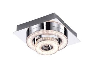 4043689928667 - LED Decken Lampe Kristall Strahler Ess Zimmer Ring Spot Leuchte verstellbar 14520-17