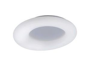 4043689961176 - Led Deckenlampe LS-Donut Ø60cm rgb+cct Weiß - Weiß Silberfarben - Leuchtendirekt