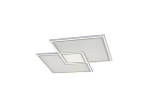 4043689975043 - Leuchten Direkt - Just Light led Deckenleuchte Edging in Weiß 2x 275W 4400lm - white