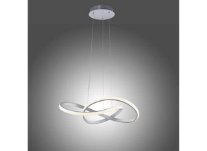 4043689975760 - Leuchten Direkt - Just Light led Pendelleuchte Maria in Aluminium 295W 1350lm - grey