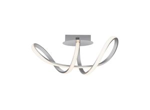 4043689975784 - Leuchten Direkt - Just Light led Deckenleuchte Maria in Aluminium 18W 950lm - grey