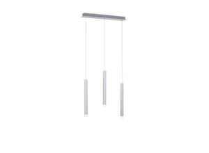 4043689977887 - LED-Pendelleuchte Bruno dreiflammig aluminium