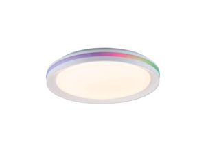 4043689982713 - LED Deckenleuchte RIBBON CCT + RGB Rainbow Infrarot-FB dimmbar rund Innenleuchte IP20