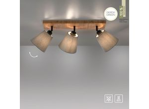 4043689995041 - - Just Light Deckenleuchte Green Michel in Natur-dunkel und - brown