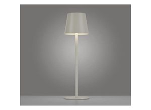 4043689995355 - - Just Light led Akku Tischleuchte Euria in Beige 2x 125W 320lm - beige