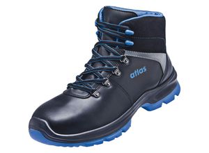 4043692278551 - Sicherheitsstiefel sl 84 blue esd S2 schwarz blau Weite 10 Größe 40 - Atlas