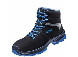 4043692423968 - Atlas Schuhfabrik - Atlas Sicherheitsstiefel ergo-med 80 S2 esd src dguv W14 Gr 45 schwarz royalblau - schwarz royalblau