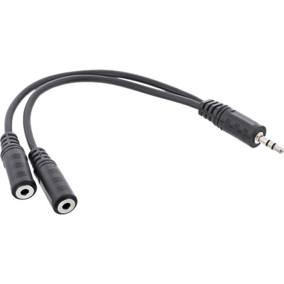 4043718002986 - Klinken Y-Kabel 35mm Klinke ST an 2x 35mm Klinke BU Stereo 02m 4043718002986 - Klinken Y-Kabel 35mm Klinke ST an 2x 35mm Klinke BU Stereo 02m