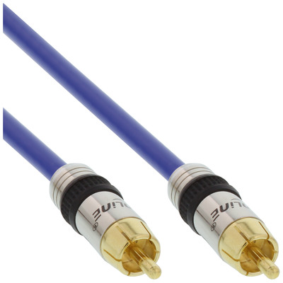 4043718018239 - Cinch Kabel VIDEO & digital AUDIO PREMIUM 1x Cinch St   St 05m