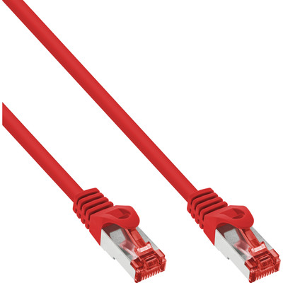 4043718036561 - Patchkabel S FTP (PiMf) Cat6 250MHz PVC Kupfer rot 1m