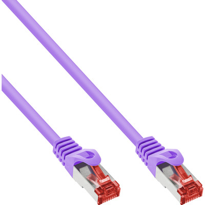 4043718036622 - Patchkabel S FTP (PiMf) Cat6 250MHz PVC Kupfer violett 2m