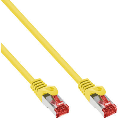 4043718037155 - Patchkabel S FTP (PiMf) Cat6 250MHz PVC Kupfer gelb 30m