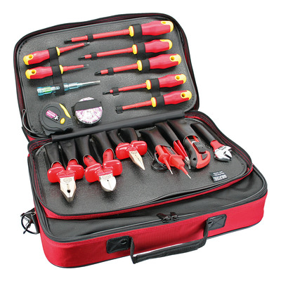 4043718067763 - Profi Elektro Werkzeugtasche 18-teilig