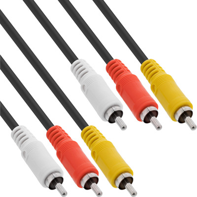 4043718070084 - Cinch Kabel Audio Video 3x Cinch Stecker   Stecker 3m