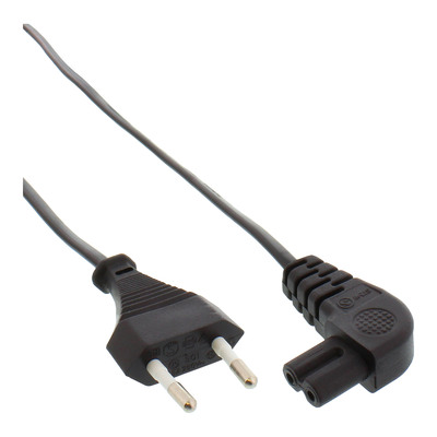 4043718101191 - Netzkabel Netzstecker auf Euro 8 C7 Stecker gewinkelt 20m