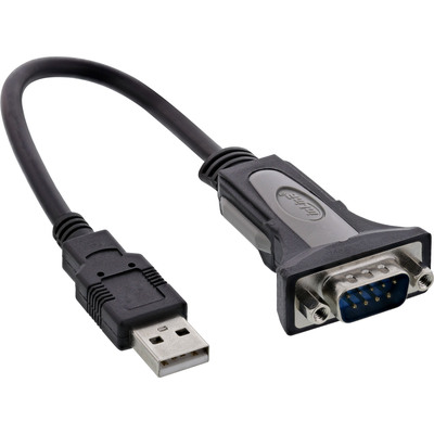 4043718121441 - USB 20 zu Seriell Adapterkabel USB A an 9pol Sub D Stecker 025m