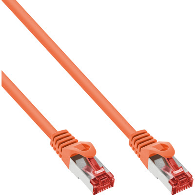 4043718123667 - Patchkabel S FTP (PiMf) Cat6 250MHz PVC Kupfer orange 15m