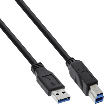 4043718129935 - USB 32 Gen1 Kabel A an B schwarz 1m