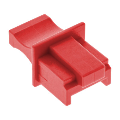 4043718188666 - Staubschutz für RJ45 Buchse rot 100er Pack