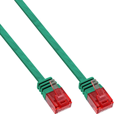 4043718188734 - Patchkabel flach U UTP Cat6 grün 15m