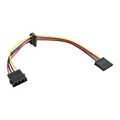 4043718189106 - Strom Kabel intern 1x 1334cm (525) an 2x 15pol SATA 030m