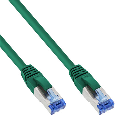 4043718189380 - Patchkabel S FTP (PiMf) Cat6A halogenfrei grün 15m