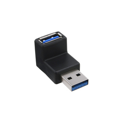 4043718200313 - USB 30 Adapter Stecker A auf Buchse A gewinkelt 90°