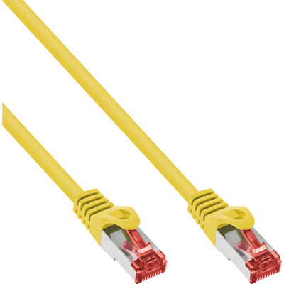 4043718206643 - Patchkabel S FTP (PiMf) Cat6 halogenfrei Kupfer gelb 5m