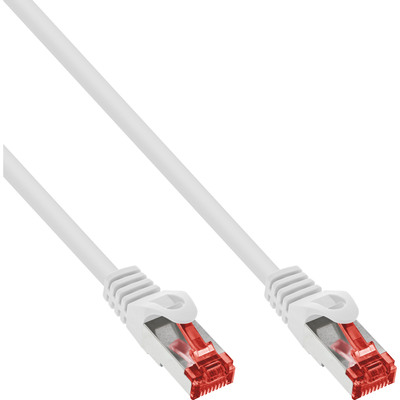 4043718206865 - Patchkabel S FTP (PiMf) Cat6 halogenfrei Kupfer weiß 10m