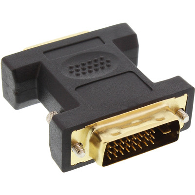 4043718209873 - DVI-D Adapter Digital 24+5 Buchse an DVI-D 24+1 Stecker verg Kontakte