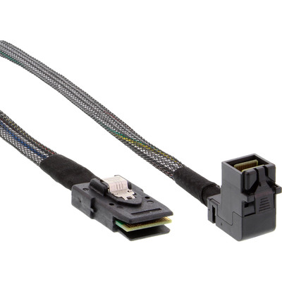 4043718211777 - Mini-SAS HD Kabel SFF-8643 gewinkelt zu SFF-8087 mit Sideband 05m