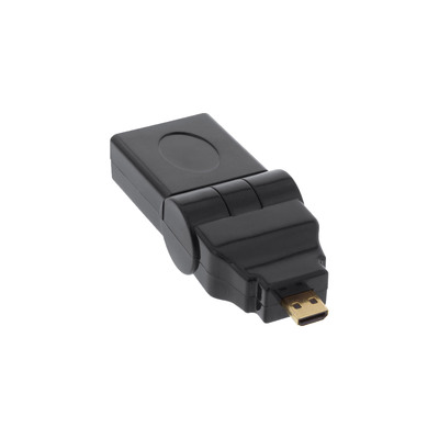 4043718217335 - HDMI Adapter HDMI A Buchse auf Micro HDMI D Stecker flexibel 4K2K