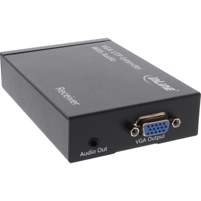 4043718232079 - VGA Extender Empfänger über UTP mit Audio bis 300m