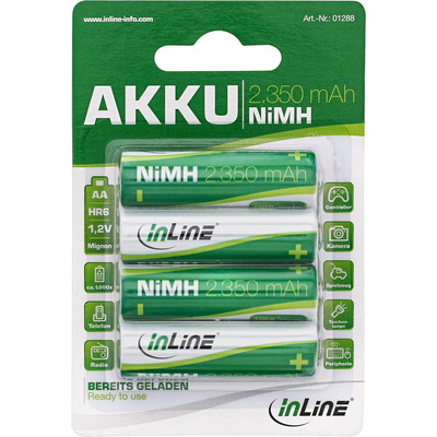 4043718237531 - NiMH-Akku Mignon (AA) 2350mAh im 4er Blister