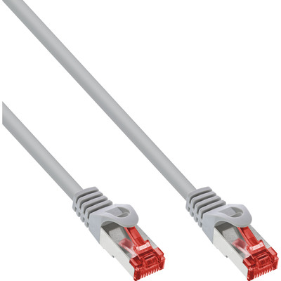 4043718253449 - 25er Bulk-Pack Patchkabel S FTP (PiMf) Cat6 PVC CCA grau 5m