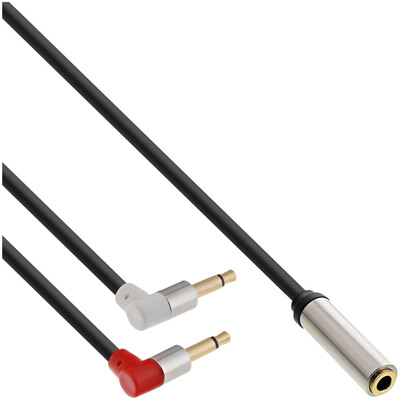 4043718255047 - Slim - Audioadapter für Flugzeug - Mono Mini-Stecker männlich zu Stereo Mini-Klinkenstecker weiblich - 1 m - Schwarz 4043718255047 - Slim - Audioadapter für Flugzeug - Mono Mini-Stecker männlich zu Stereo Mini-Klinkenstecker weiblich - 1 m - Schwarz