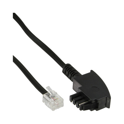 4043718265527 - TAE-F Kabel für Telekom Siemens-Geräte TAE-F ST an RJ11 ST 20m 4043718265527 - TAE-F Kabel für Telekom Siemens-Geräte TAE-F ST an RJ11 ST 20m
