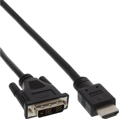 4043718275182 - HDMI-DVI Adapterkabel HDMI Stecker auf DVI 18+1 Stecker 03m