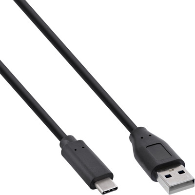 4043718275533 - USB 20 Kabel USB-C Stecker an A Stecker schwarz 03m