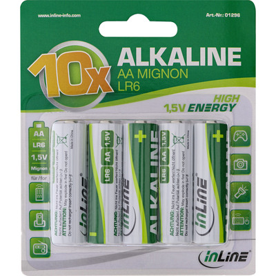 4043718276004 - Alkaline High Energy Batterie Mignon (AA) 10er Blister