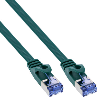 4043718280520 - Patchkabel flach U FTP Cat6A grün 3m