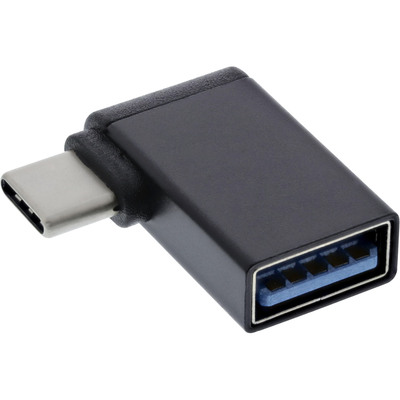 4043718282302 - USB 32 Gen2 Adapter USB-C Stecker an A Buchse 90° gewinkelt OTG