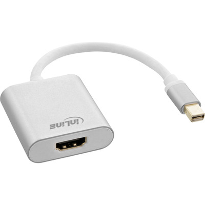 4043718290499 - Mini DisplayPort HDMI Adapterkabel Aluminium mit Audio 4K 60Hz