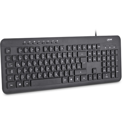 4043718291441 - Design Keyboard Tastatur USB-Kabel DE Layout schwarz